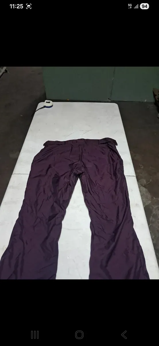 Pantalón de esquí morado Talla XXL
