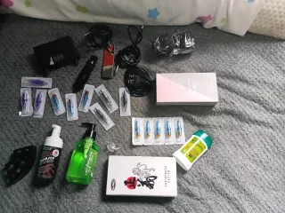 Kit Maquina Tatuar Fuente Pedal Cables