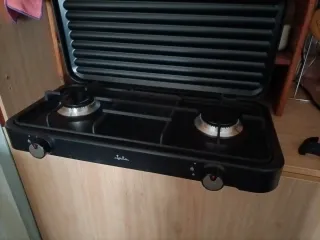 Cocina de gas 2 fuegos