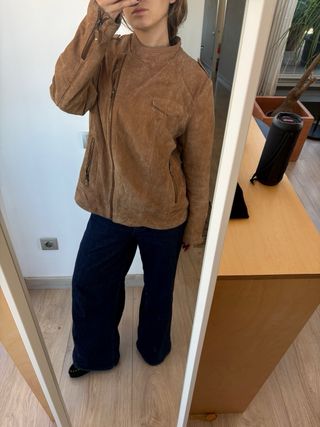 Chaqueta ante marrón