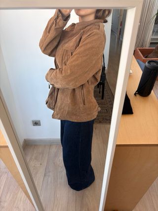 Chaqueta ante marrón