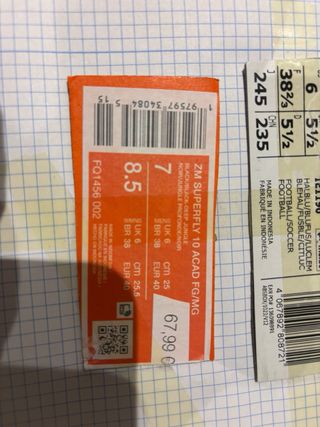 Botas de fútbol Nike Negras