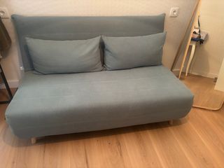 Sofá cama 2 plazas verde agua Maison du Monde