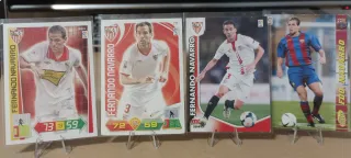 Cromos de fútbolistas ex Barcelona