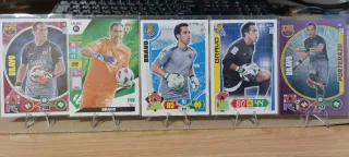 Cromos de fútbolistas ex Barcelona