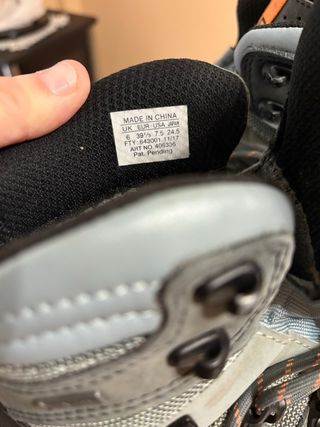 Scarpe trekking Salomon grigie/arancioni