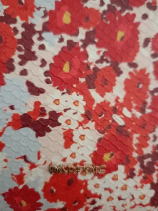 Mochila mujer estampado floral