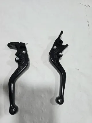 Manetas Freno y Embrague Moto Negro