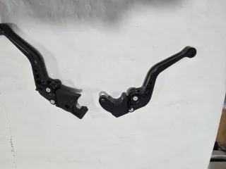 Manetas Freno y Embrague Moto Negro