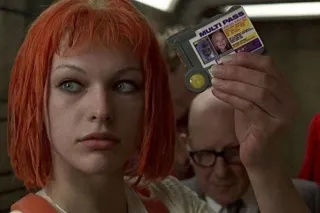 Multi Pass Leeloo Dallas (El Quinto Elemento)