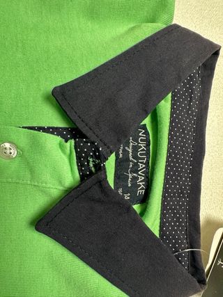 Polo mayoral, Nukutavake Talla 14 Verde, nuevo.