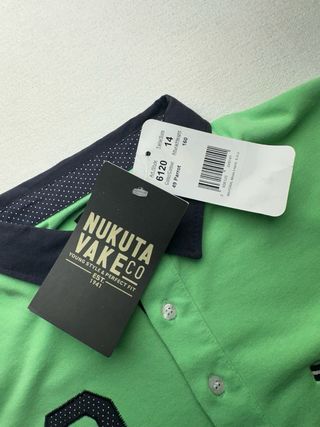 Polo mayoral, Nukutavake Talla 14 Verde, nuevo.