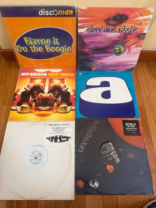 Dischi in vinile house dj