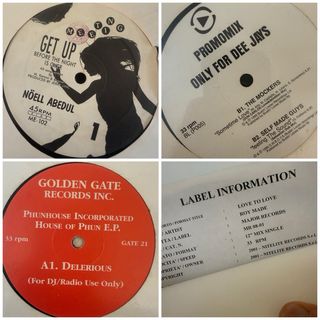 Dischi in vinile house dj