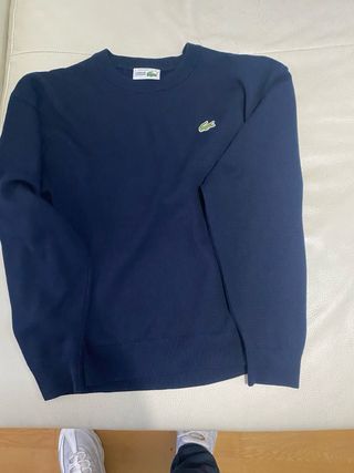 Jersey Lacoste Azul Talla L