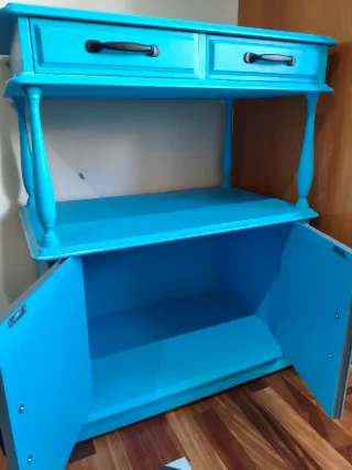 Mesa tv vintage restaurada