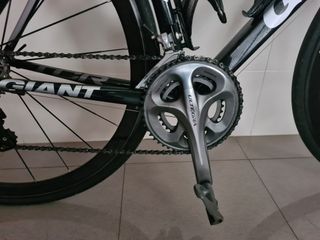 Bicicleta Carretera Giant TCR Negra Talla M.