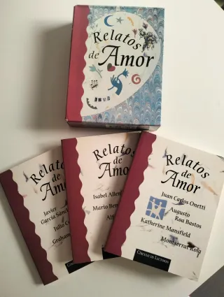 Estuche 3 libros "Relatos de amor"