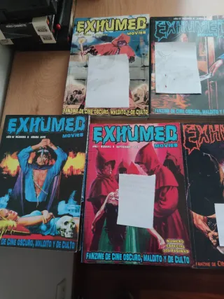 Fanzines Exhumed Movies y libros cine serie C