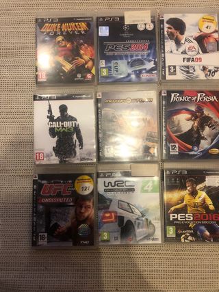 Lote 12 Juegos PS3