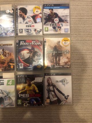Lote 12 Juegos PS3
