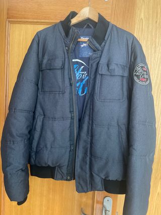 Chaqueta invierno Desigual acolchada hombre