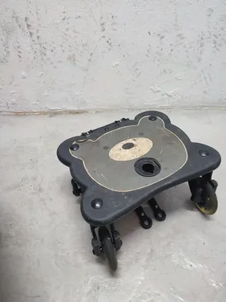 Patin para carros de bebé con asiento y volante