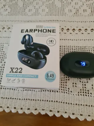 Auriculares inalámbricos negros