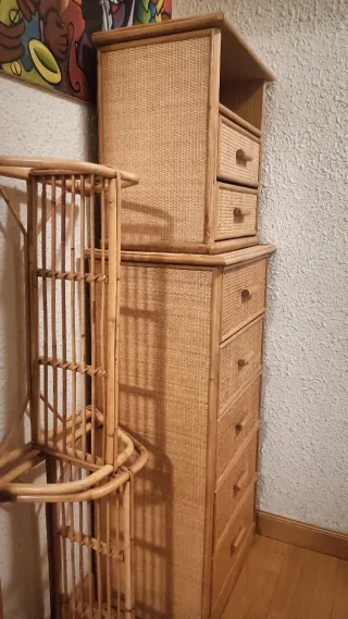 Lote Muebles Mimbre