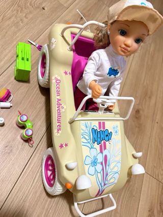 Nancy Muñeca Ocean Adventures con Coche y Accesori