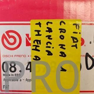 JUEGO DISCOS FRENO DELANTERO FIAT / LANCIA NUEVO