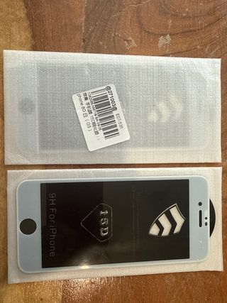 Protezione schermo in vetro temperato per iPhone 8 9H 15D