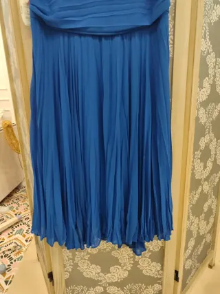 Vestido fiesta azulón LAMUSA T42