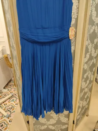Vestido fiesta azulón LAMUSA T42