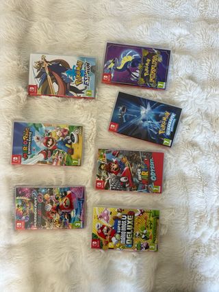 Juegos Nintendo Switch: Pokémon y Mario