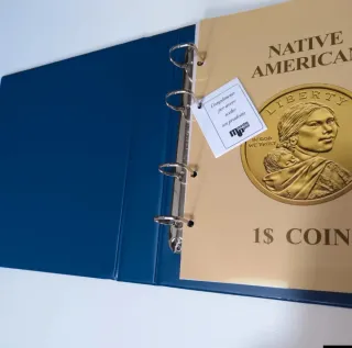 Raccoglitore Monete Native American 1$