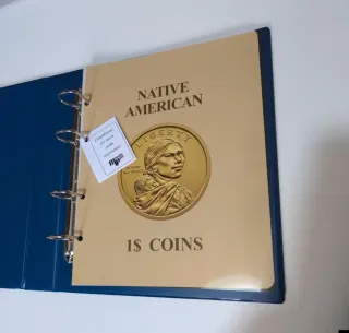 Raccoglitore Monete Native American 1$