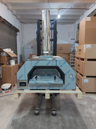 Horno Titan Gas para 6 Pizzas