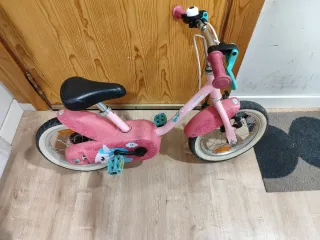 Bicicleta infantil 14'' rosa