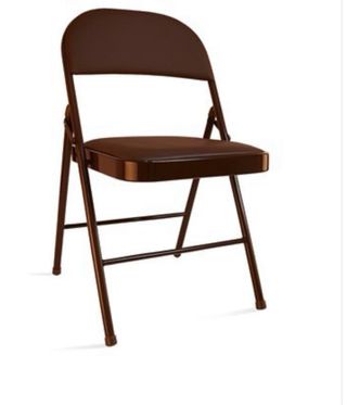 Sillas metálicas acolchadas