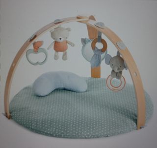 Gimnasio para bebé de madera