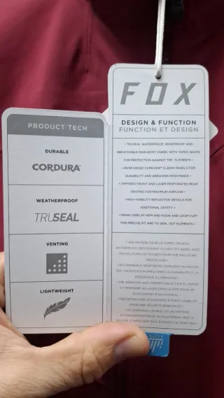Chaqueta impermeable Fox Attack Pro Talla M/L