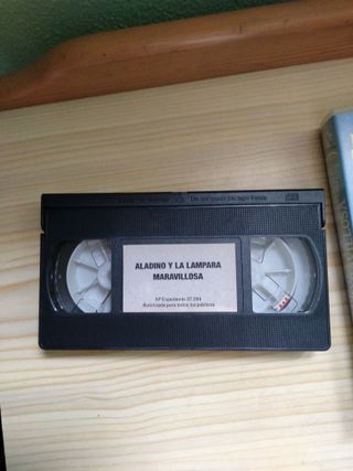 VHS Aladino y la Lámpara Maravillosa
