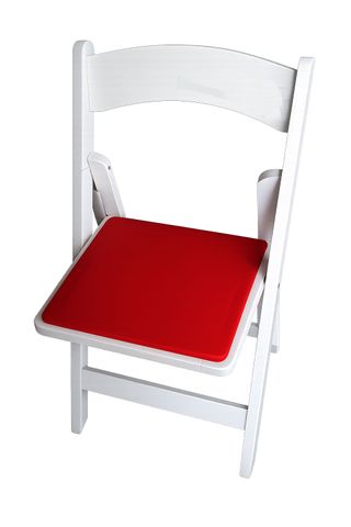 Silla plegable madera roja 77x44x43cm