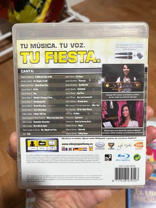 4 Juegos PS3: Sing It y El Libro de los Hechizos
