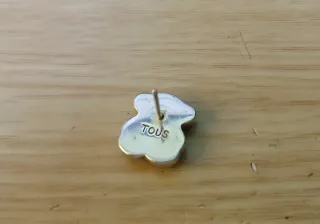 Pendientes Tous Plata y Onix Oso