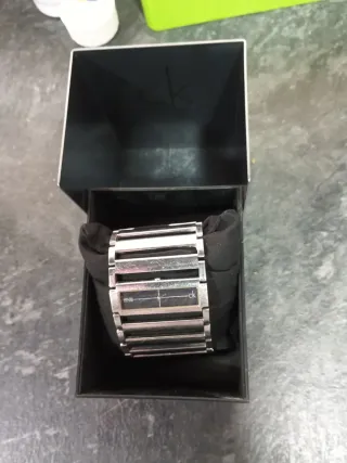 Reloj Calvin Klein Brazalete Negro/Plata