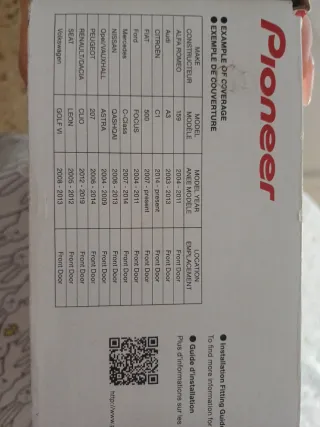 Altavoces Pioneer TS-G1720F 300W