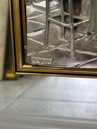 Cuadro Relieve Plata 925 Italiana