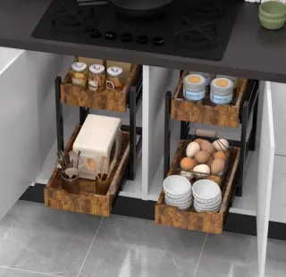 Organizador Deslizante Cocina Baño Muebles